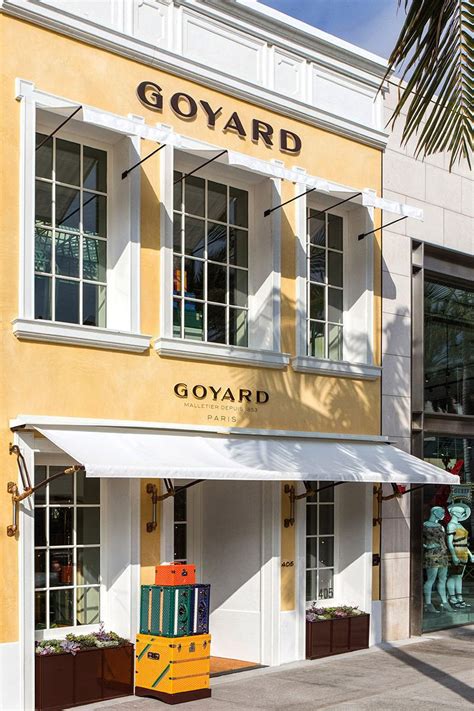 goyard paris beverly hills|Goyard beverly hills store.